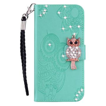 Samsung Galaxy S23 FE Ugle Rhinsten Pung - Cyan