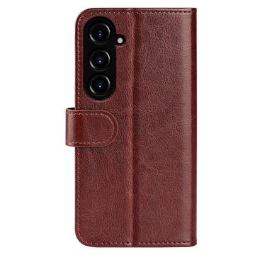 Samsung Galaxy S23 FE Pung Taske med Magnetisk Lukning - Brun