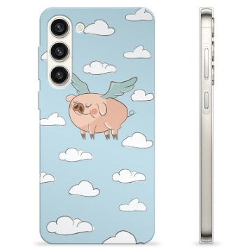 Samsung Galaxy S23+ 5G TPU Cover - Flyvende Gris