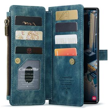 Samsung Galaxy S23 Ultra 5G Caseme 2-i-1 Multifunktionel Pung - Blå