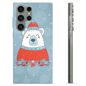 Samsung Galaxy S23 Ultra 5G TPU Cover - Julebjørn