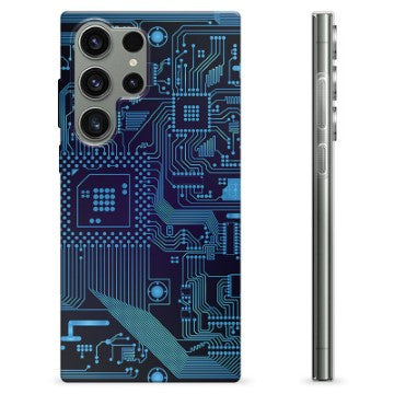 Samsung Galaxy S23 Ultra 5G TPU Cover - Kredsløbsplade