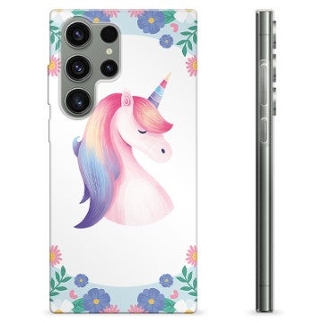 Samsung Galaxy S23 Ultra 5G TPU Cover - Enhjørning