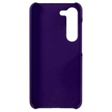 Samsung Galaxy S23+ 5G Gummibelagt Plastik Cover - Lilla
