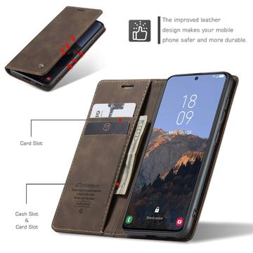 Samsung Galaxy S24 Caseme 013 Series Pung - Kaffe