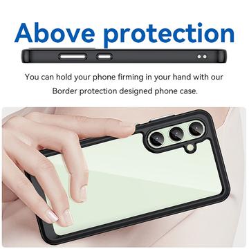 Samsung Galaxy S24 FE Anti-Shock Hybrid Cover - Sort