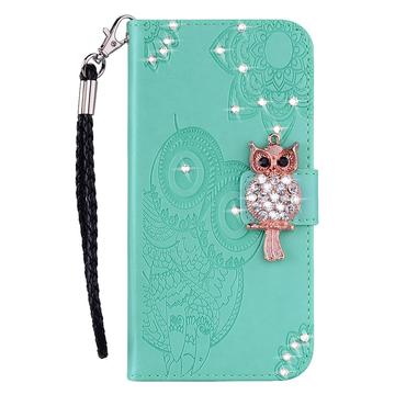 Samsung Galaxy S24 FE Ugle Rhinsten Pung - Cyan