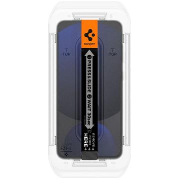 Samsung Galaxy S24 FE/A56 Spigen Glas.tR Ez Fit Skærmbeskyttelse Hærdet Glas - 2 Stk.