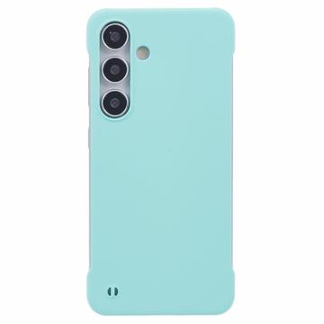 Samsung Galaxy S24 Plastik Cover Uden Sider - Lyse Cyan