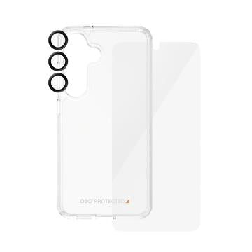 Samsung Galaxy S24 PanzerGlass 3-i-1 Beskyttelsessæt - Klar