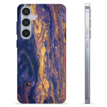 Samsung Galaxy S24+ TPU Cover - Gylden Skumring