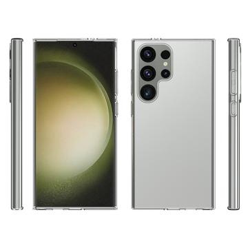 Samsung Galaxy S24 Ultra Skridsikkert TPU Cover - Gennemsigtig