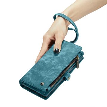 Samsung Galaxy S24 Ultra Caseme 008 2-i-1 Multifunktionel Pung - Blå
