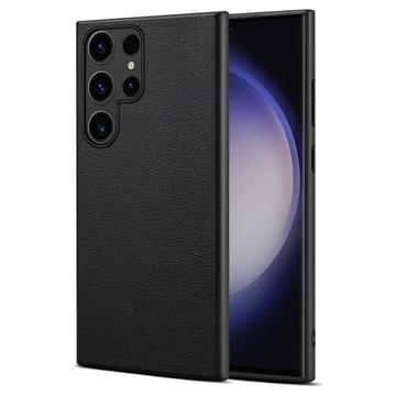 Samsung Galaxy S24 Ultra Dækket Hybrid Cover - Sort