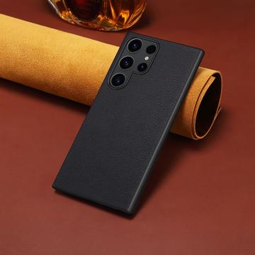 Samsung Galaxy S24 Ultra Dækket Hybrid Cover - Sort