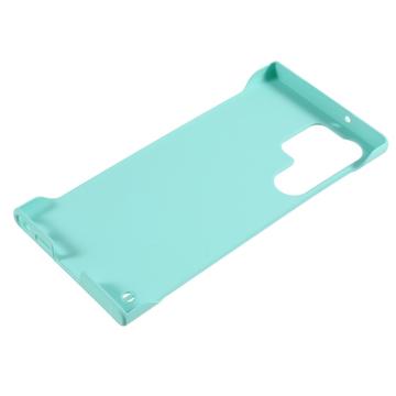 Samsung Galaxy S24 Ultra Plastik Cover Uden Sider - Lyse Cyan
