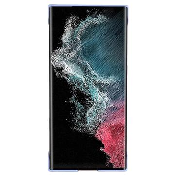 Samsung Galaxy S24 Ultra Plastik Cover Uden Sider - Lyselilla