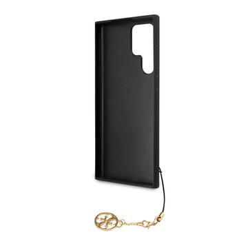 Samsung Galaxy S24 Ultra Guess 4G Charms Collection Hybrid Cover - Grå
