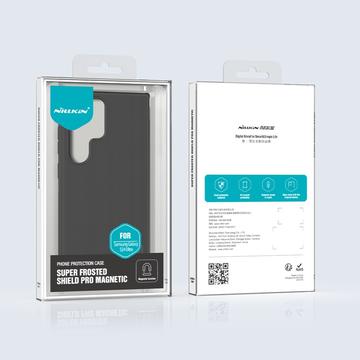 Samsung Galaxy S24 Ultra Nillkin Frosted Shield Pro Magnetic Hybrid Cover - Sort