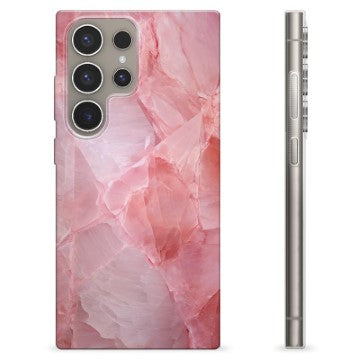Samsung Galaxy S24 Ultra TPU Cover - Lyserød Kvarts