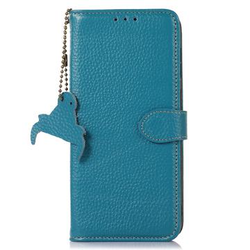 Samsung Galaxy S24 Ultra Læderpung med RFID - Blå
