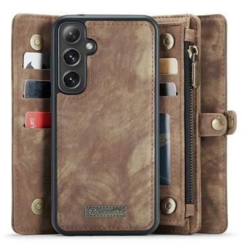 Samsung Galaxy S24+ Caseme 008 2-i-1 Multifunktionel Pung - Brun