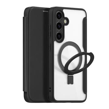 Samsung Galaxy S24+ Dux Ducis Skin X Pro Magnetisk Flip Cover - Sort