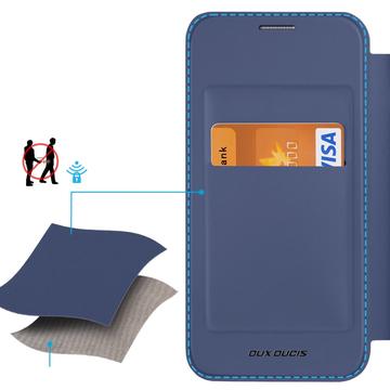 Samsung Galaxy S24+ Dux Ducis Skin X Pro Magnetisk Flip Cover - Blå