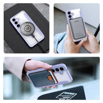 Samsung Galaxy S24+ Dux Ducis Skin X Pro Magnetisk Flip Cover - Lilla