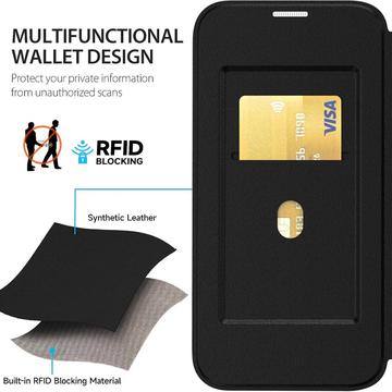 Samsung Galaxy S24+ Flip Cover med Kortholder - MagSafe-kompatibel - Blå