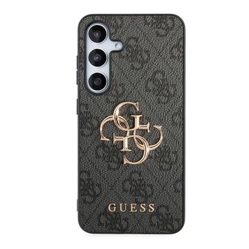 Samsung Galaxy S24+ Guess 4G Big Metal Logo Hybrid Cover - Grå