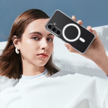 Samsung Galaxy S24+ Hybrid Cover - MagSafe Kompatibel - Gennemsigtig
