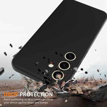 Samsung Galaxy S24+ Liquid Silikone Cover - MagSafe Kompatibel - Sort