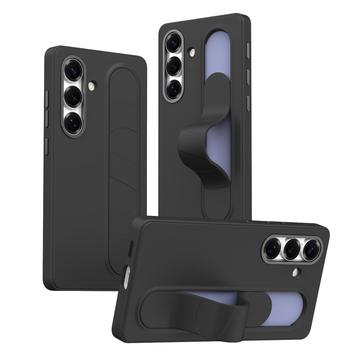 Samsung Galaxy S24+ Smart hybrid cover med stående greb - Sort