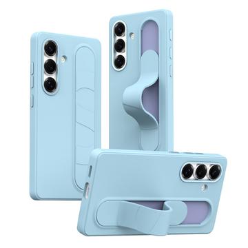 Samsung Galaxy S24+ Smart hybrid cover med stående greb - Blå