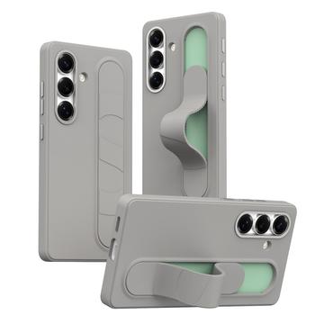 Samsung Galaxy S24+ Smart hybrid cover med stående greb - Titaniumgrå