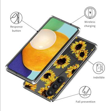 Samsung Galaxy S24+ Stilfuld Ultra-Slim TPU Cover - Solsikker