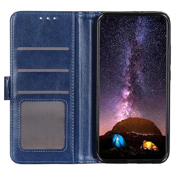 Samsung Galaxy S24+ Pung Taske med Magnetisk Lukning - Blå