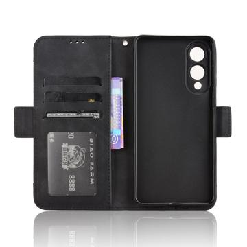 Samsung Galaxy S25 Edge Kortholder Pung Etui - Sort