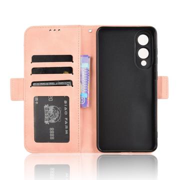 Samsung Galaxy S25 Edge Kortholder Pung Etui - Pink