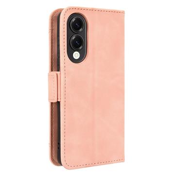Samsung Galaxy S25 Edge Kortholder Pung Etui - Pink