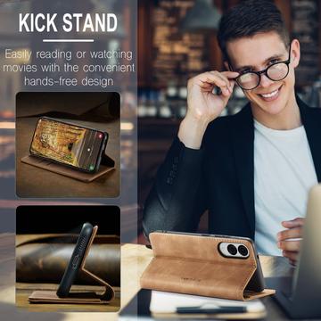 Samsung Galaxy S25 Edge Caseme 013 Series Pung - Brun