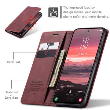 Samsung Galaxy S25 Edge Caseme 013 Series Pung - Vinrød