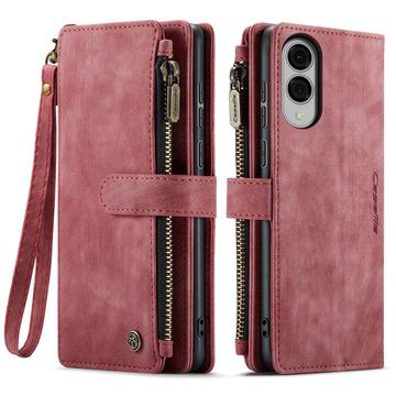Samsung Galaxy S25 Edge Caseme C30 Multifunktionel Pung - Rød