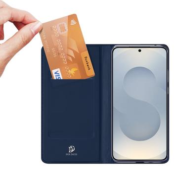 Samsung Galaxy S25 Edge Dux Ducis Skin Pro Flip Cover - Blå
