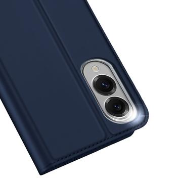 Samsung Galaxy S25 Edge Dux Ducis Skin Pro Flip Cover - Blå