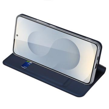 Samsung Galaxy S25 Edge Dux Ducis Skin Pro Flip Cover - Blå