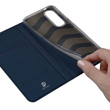 Samsung Galaxy S25 Edge Dux Ducis Skin Pro Flip Cover - Blå
