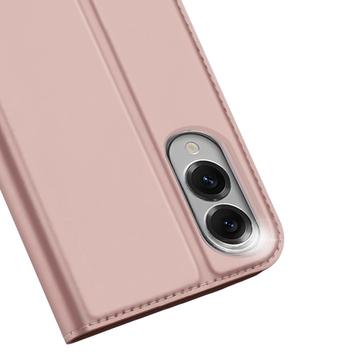 Samsung Galaxy S25 Edge Dux Ducis Skin Pro Flip Cover - Pink
