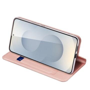 Samsung Galaxy S25 Edge Dux Ducis Skin Pro Flip Cover - Pink